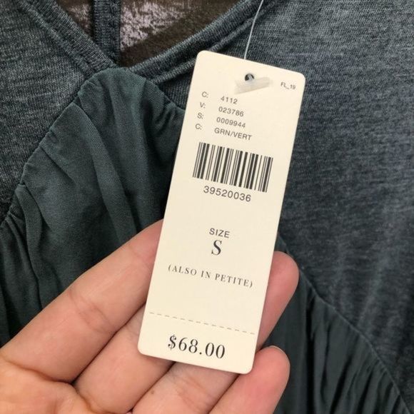 NWT Anthropologie Meadow Rue Quincy Tee Top - Picture 6 of 9